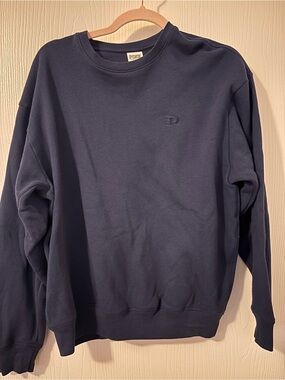 PINK Victoria's Secret Navy Crewneck Sweatshirt